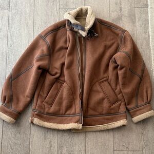 Brown Shearling Jacket